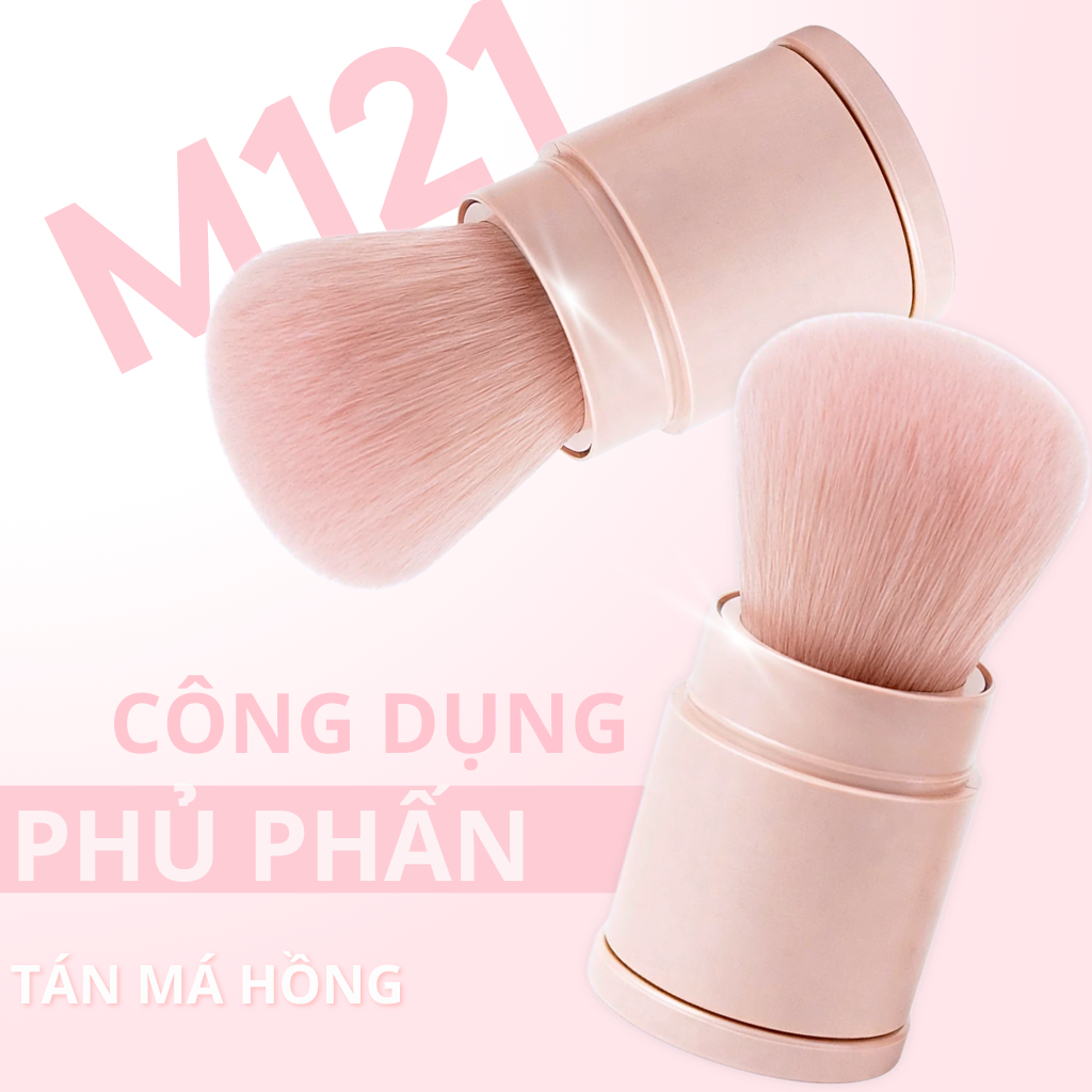 Cọ Phủ Phấn Và Tán Má Hồng Đa Năng Morphe Kabuki Multi-Purpose M121
